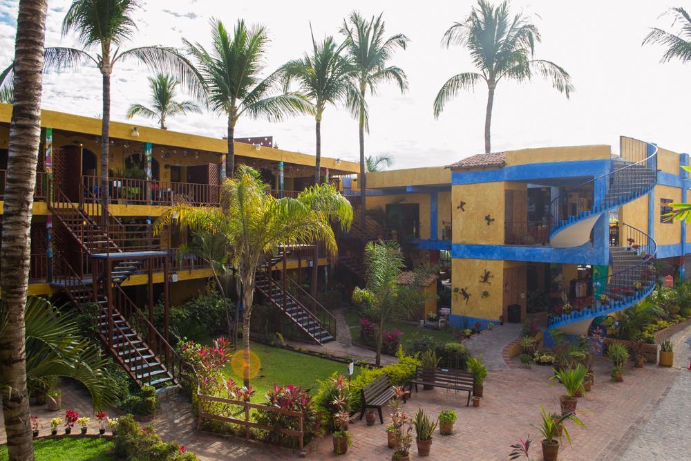Cabanas Del Capitan Hotell Rincón de Guayabitos Eksteriør bilde