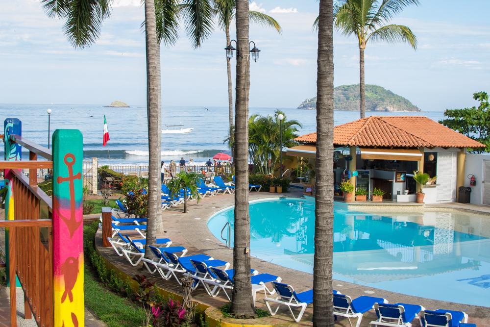 Cabanas Del Capitan Hotell Rincón de Guayabitos Eksteriør bilde