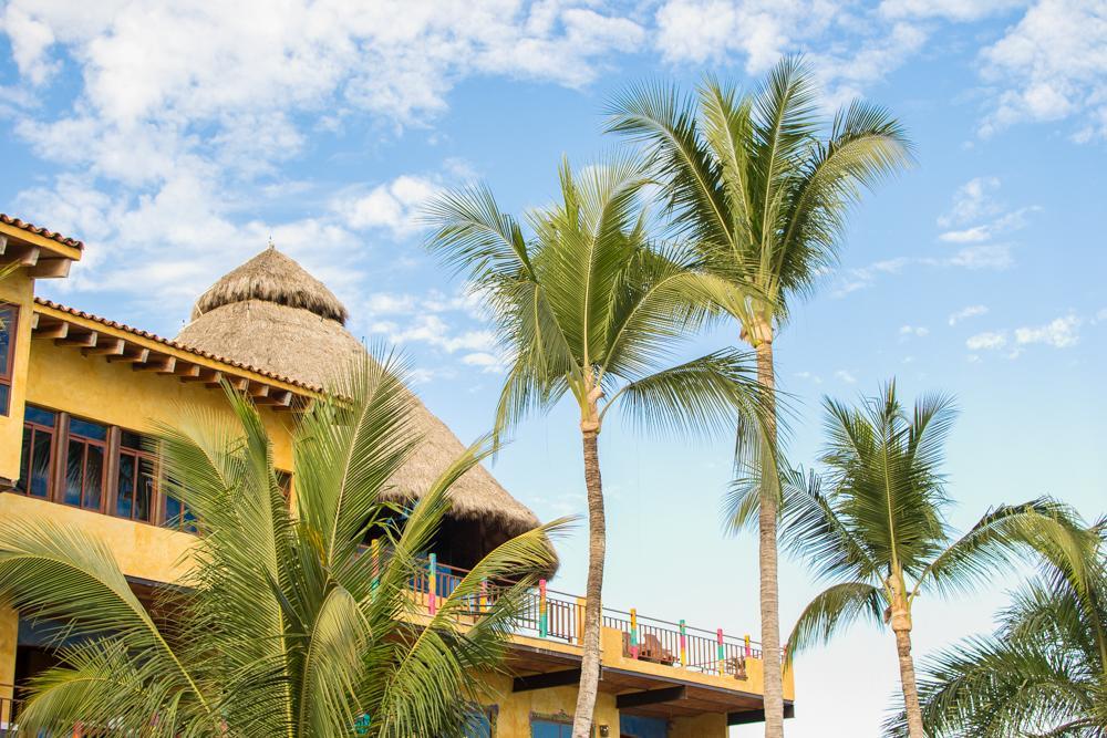 Cabanas Del Capitan Hotell Rincón de Guayabitos Eksteriør bilde