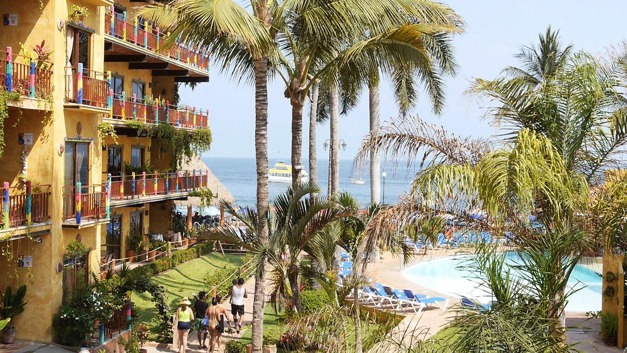 Cabanas Del Capitan Hotell Rincón de Guayabitos Eksteriør bilde