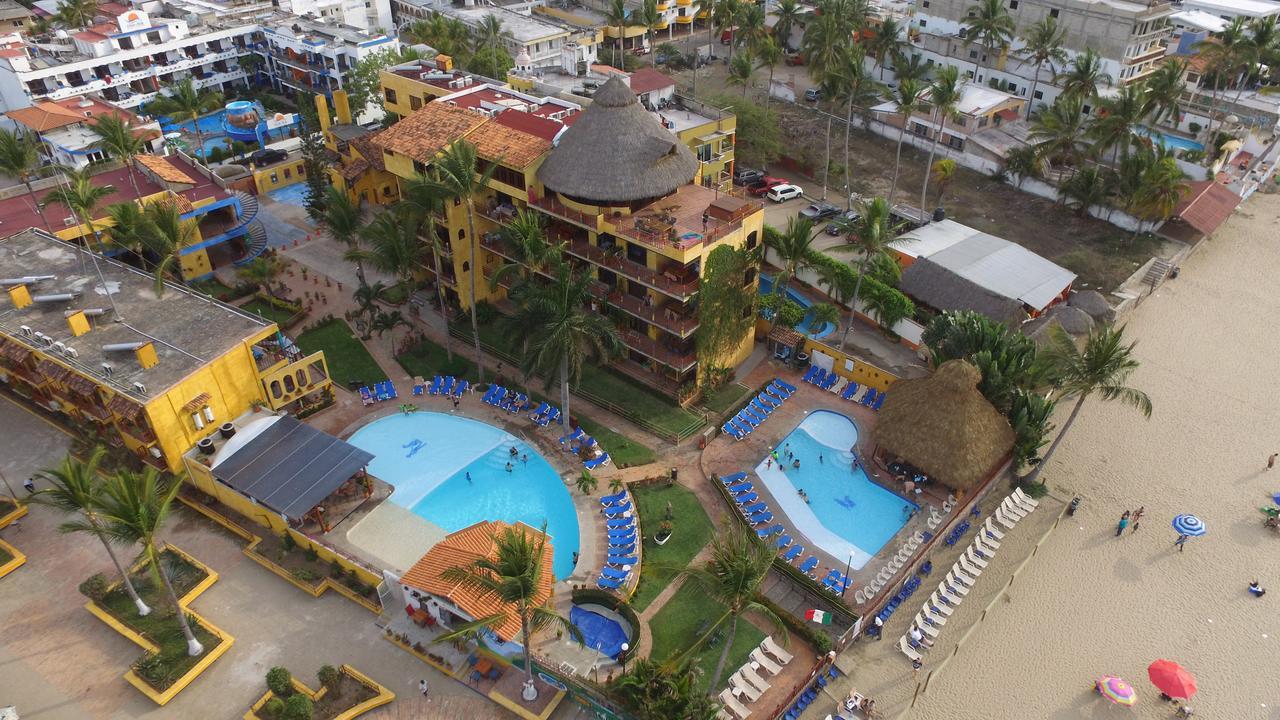 Cabanas Del Capitan Hotell Rincón de Guayabitos Eksteriør bilde